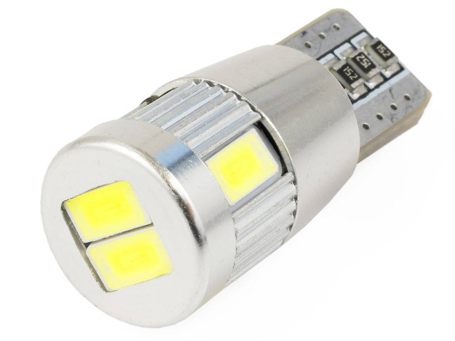Auto LED Birne W5W T10 6 SMD 5630 SUPER CAN BUS ohne Linse