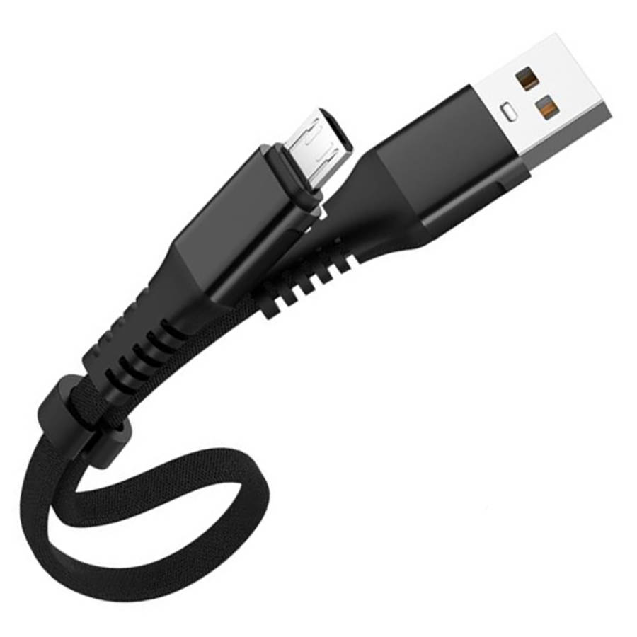 UC-020-MICRO  Kurzes USB-Kabel - Micro USB Quick Charge 3.0