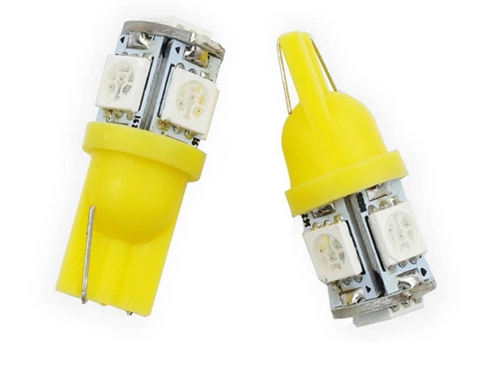Bombilla LED para coche W5W T10 5 SMD 5050 CAN BUS