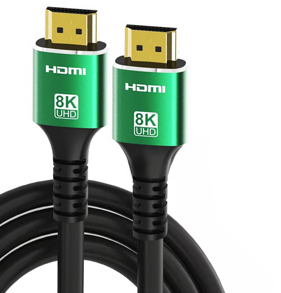 HD2.1V-8K-1M, Cable HDMI 2.1 de ultra alta velocidad 8K 120 Hz, 1 metro